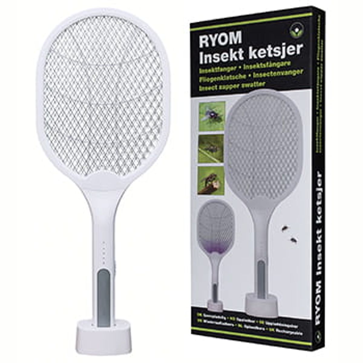 Ryom Insekt-Ketcher m/USB opladning