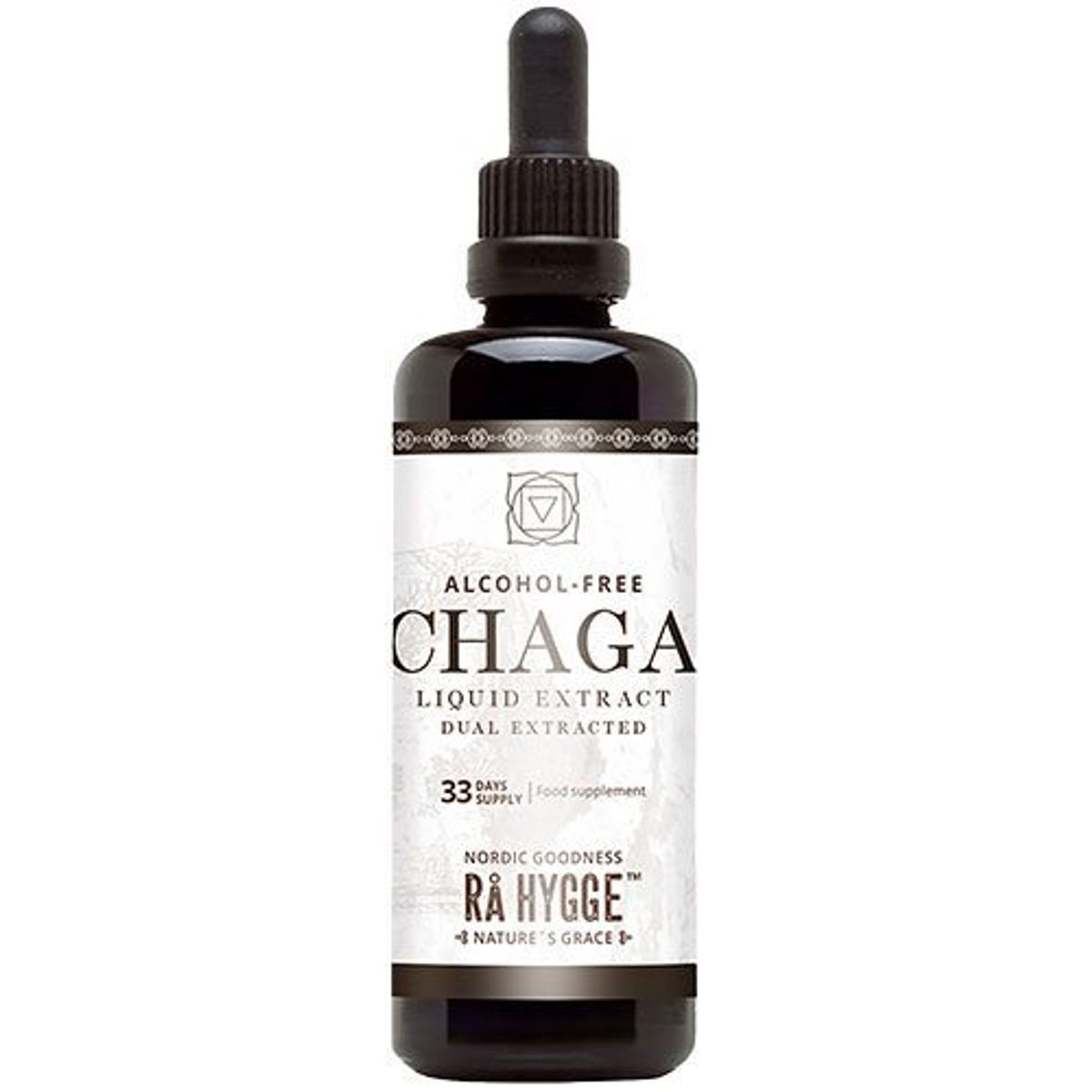 Rå Hygge Chaga Concentrated Liquid Extract Ø, 100ml.