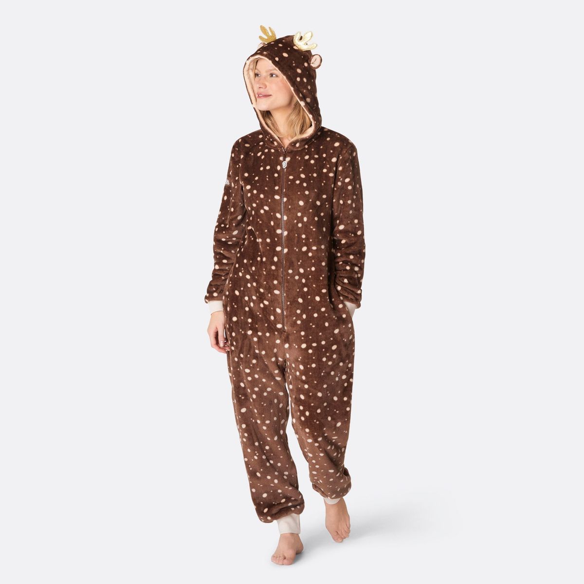 Rådyr Onesie Dame