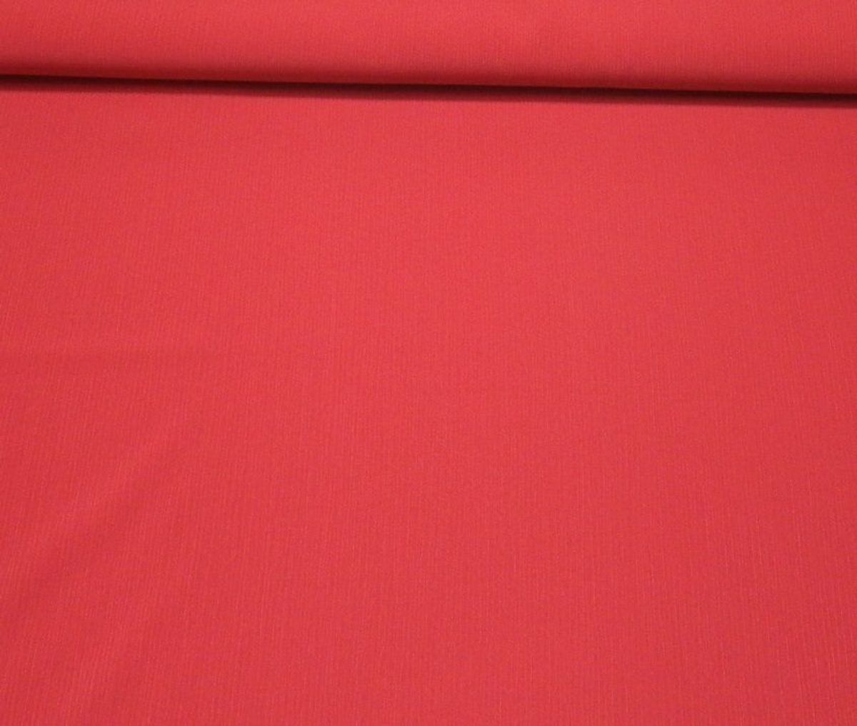 Rød crepe chiffon, viskose/polyester