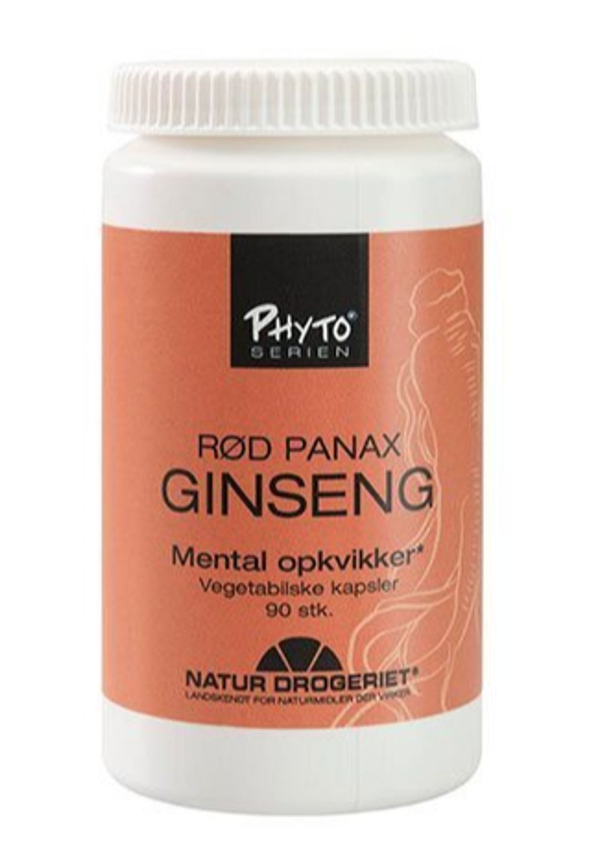 Rød Ginseng 400 mg, 90kap.