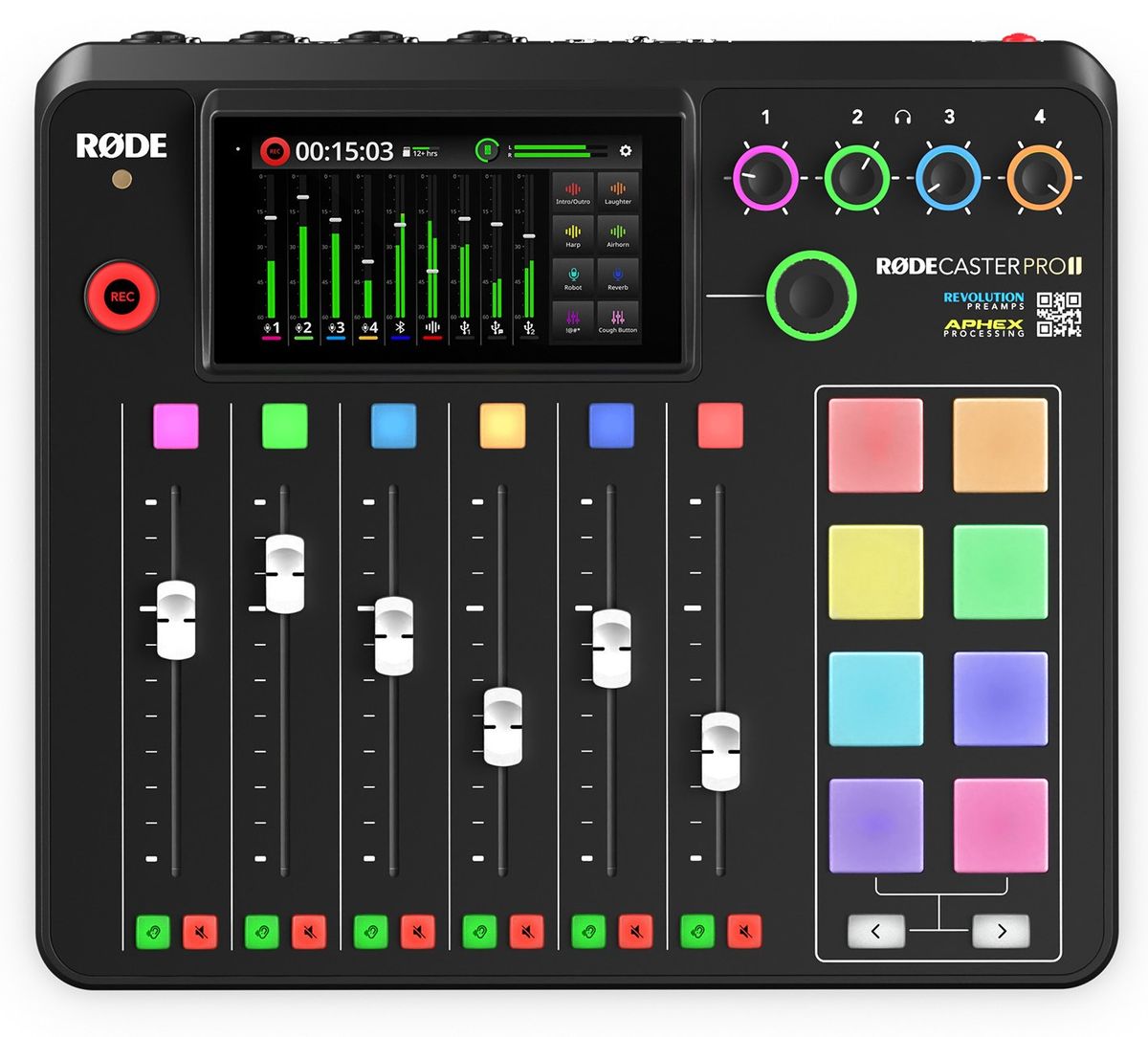 RØDE Rødecaster Pro II podcast mixer