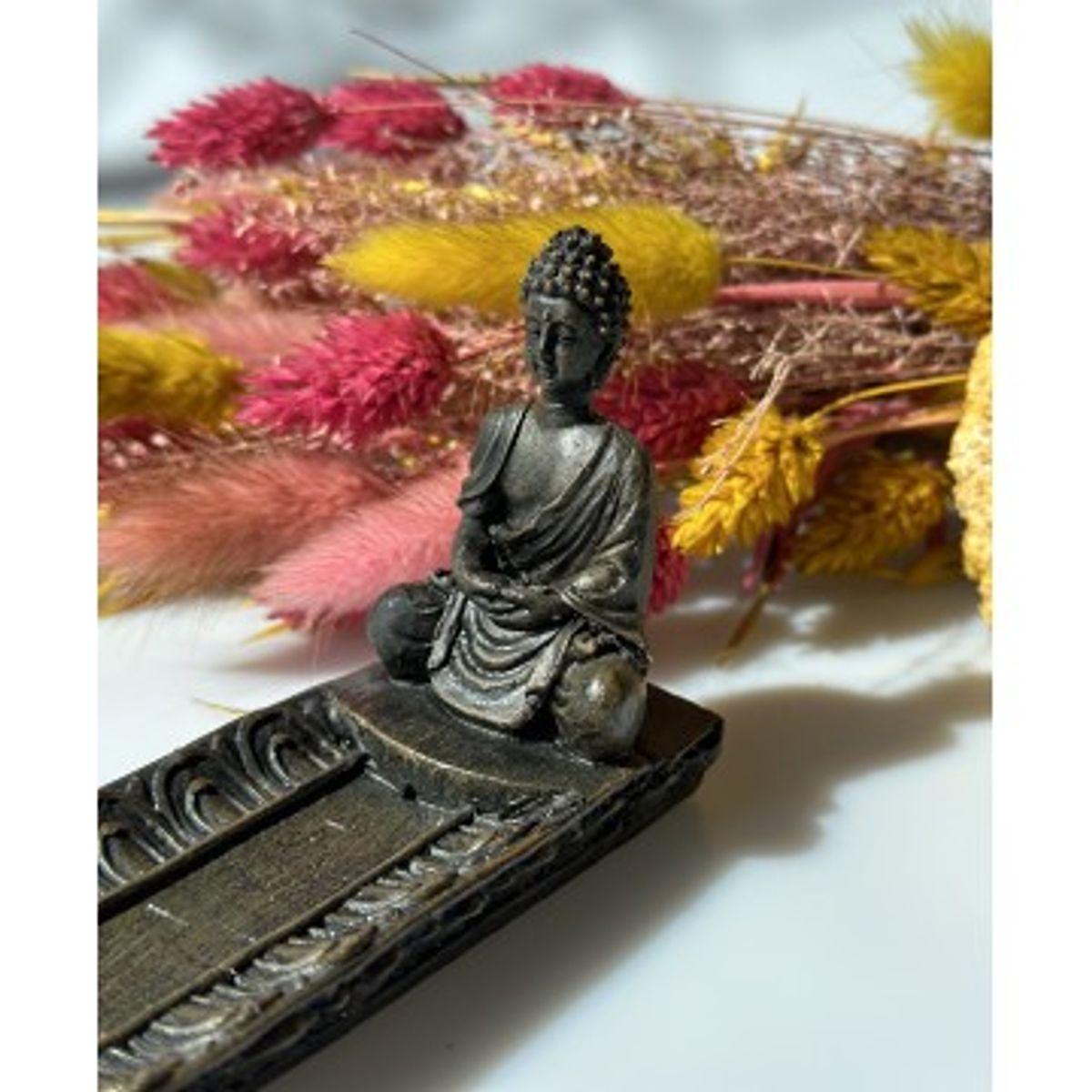 Røgelsesholder Buddha mediterende - Røgelses holder - GodKarmaShop