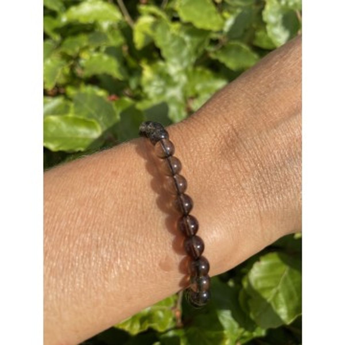 Røgkvarts armbånd 6 mm - Krystal Armbånd - GodKarmaShop