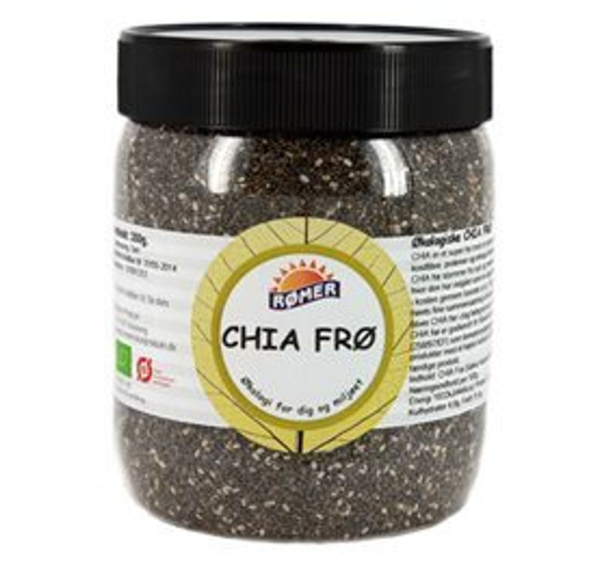 Rømer Chia frø Ø, 250g.