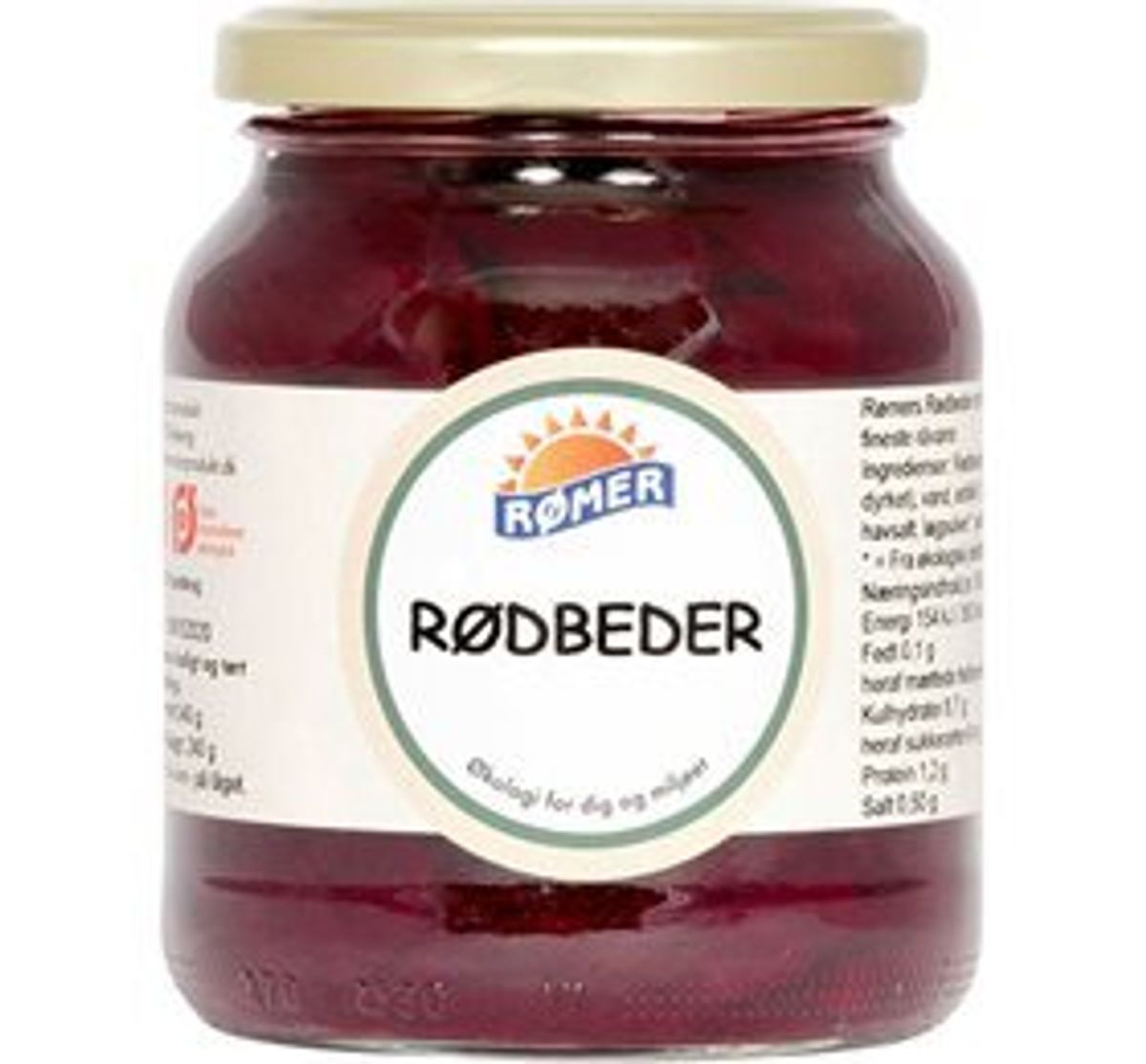 Rømer Rødbeder i glas Ø, 325g.