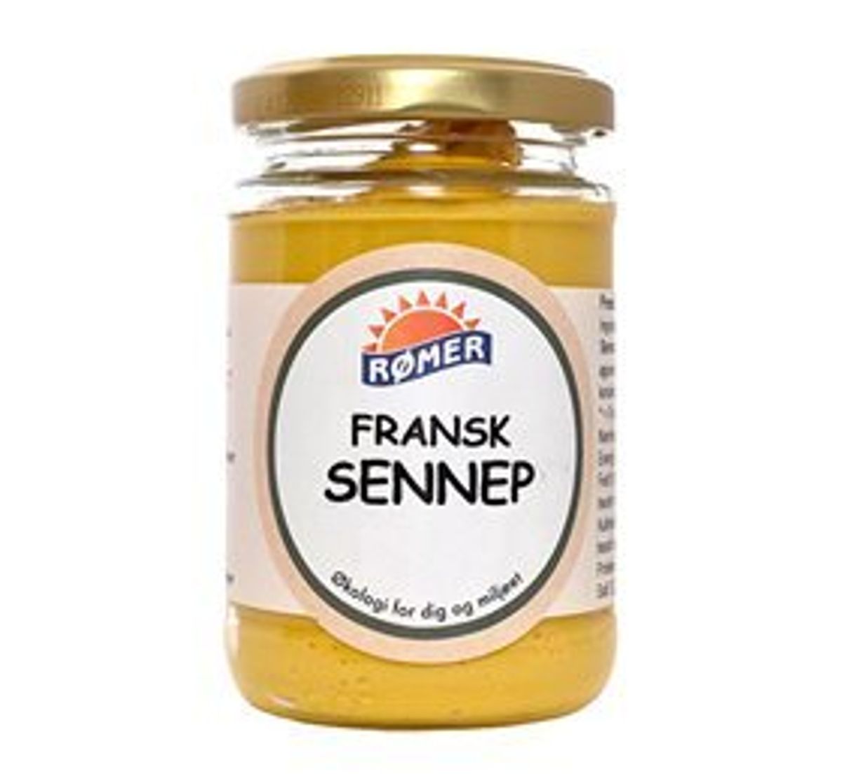 Rømer Sennep Fransk Ø, 200g.