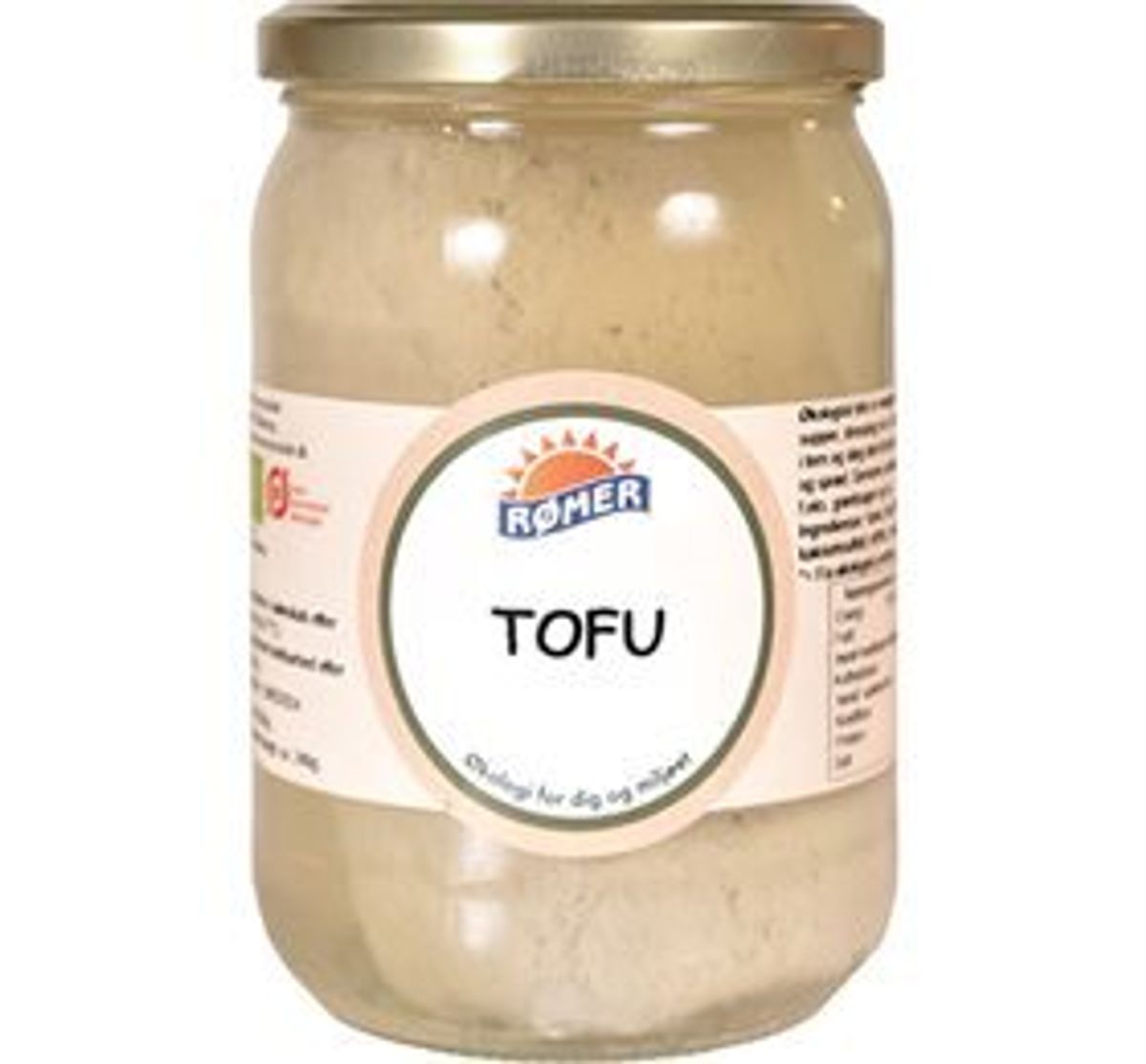 Rømer Tofu i glas Ø, 500g.