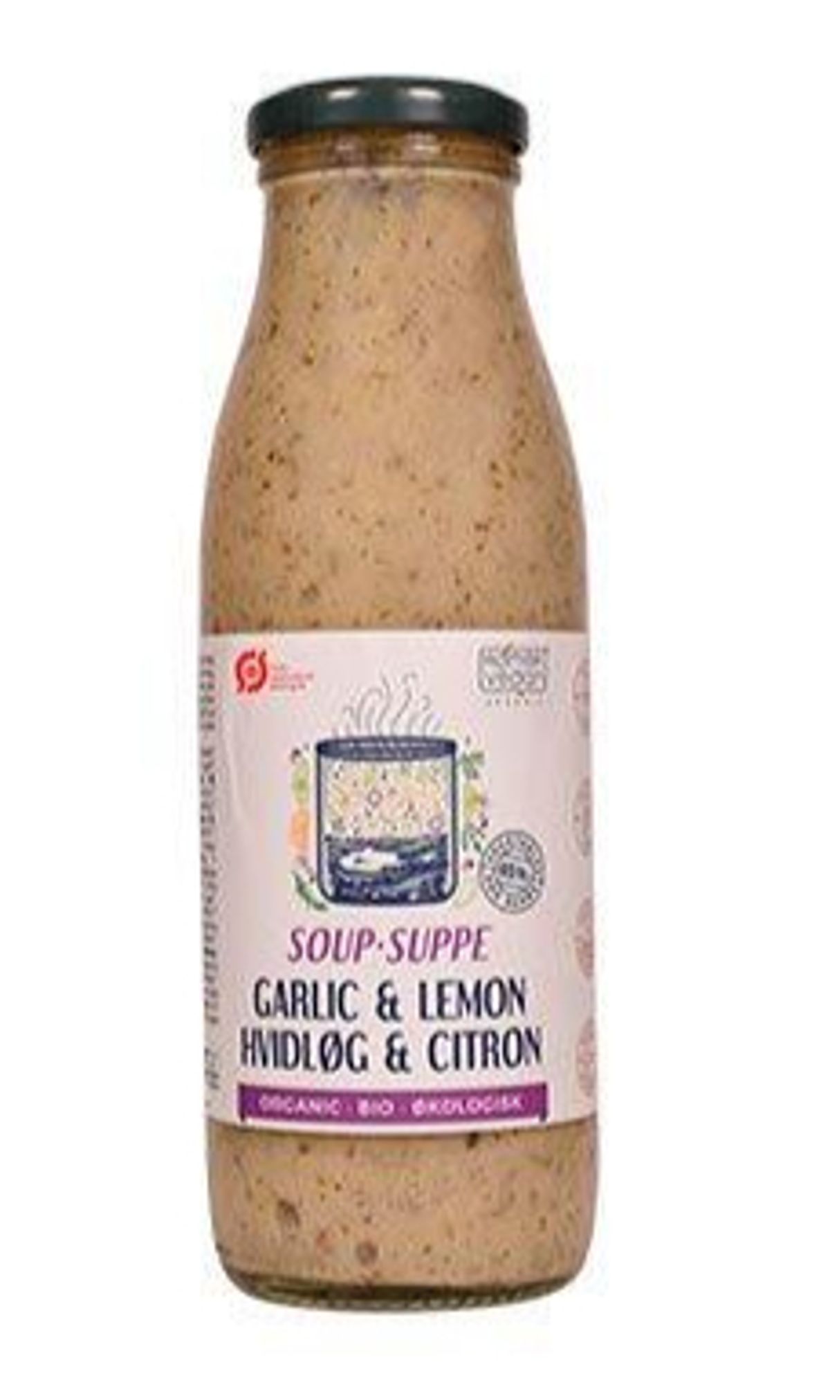 Rømer Vegan Suppe Hvidløg & Citron Ø, 500ml