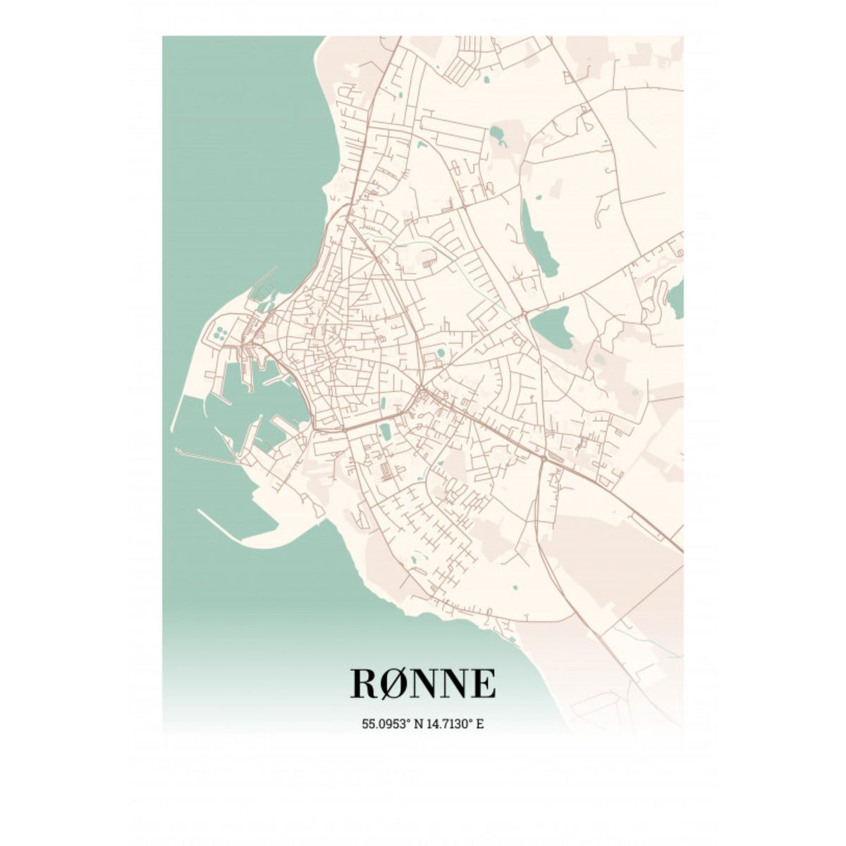 Rønne 70x100 cm (B1)