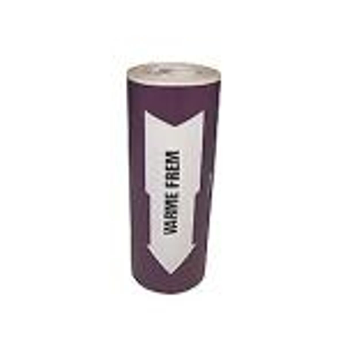 Rørmærkning 160mm x 10m violet ''Varme fremløb''