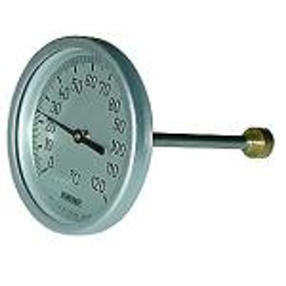 Rüeger TCH termometer 65x50 mm. Rustfrit stål. 0-120 °C