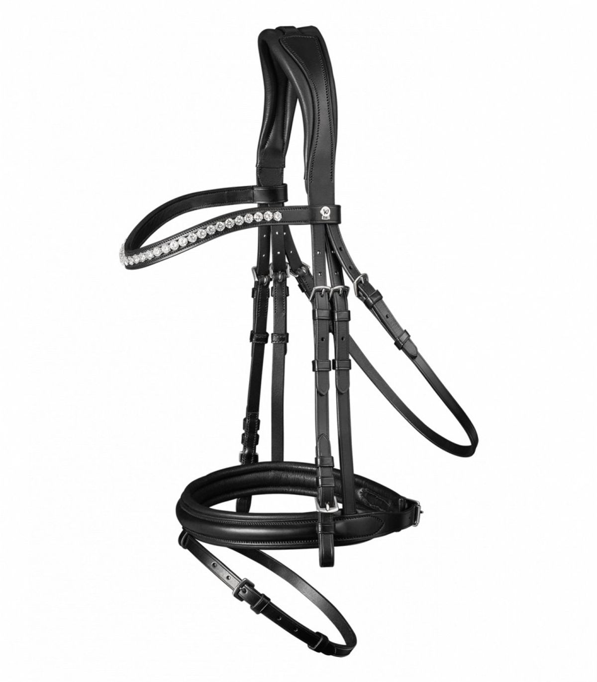 S-Line bridle Classy, engl.combined - Sort