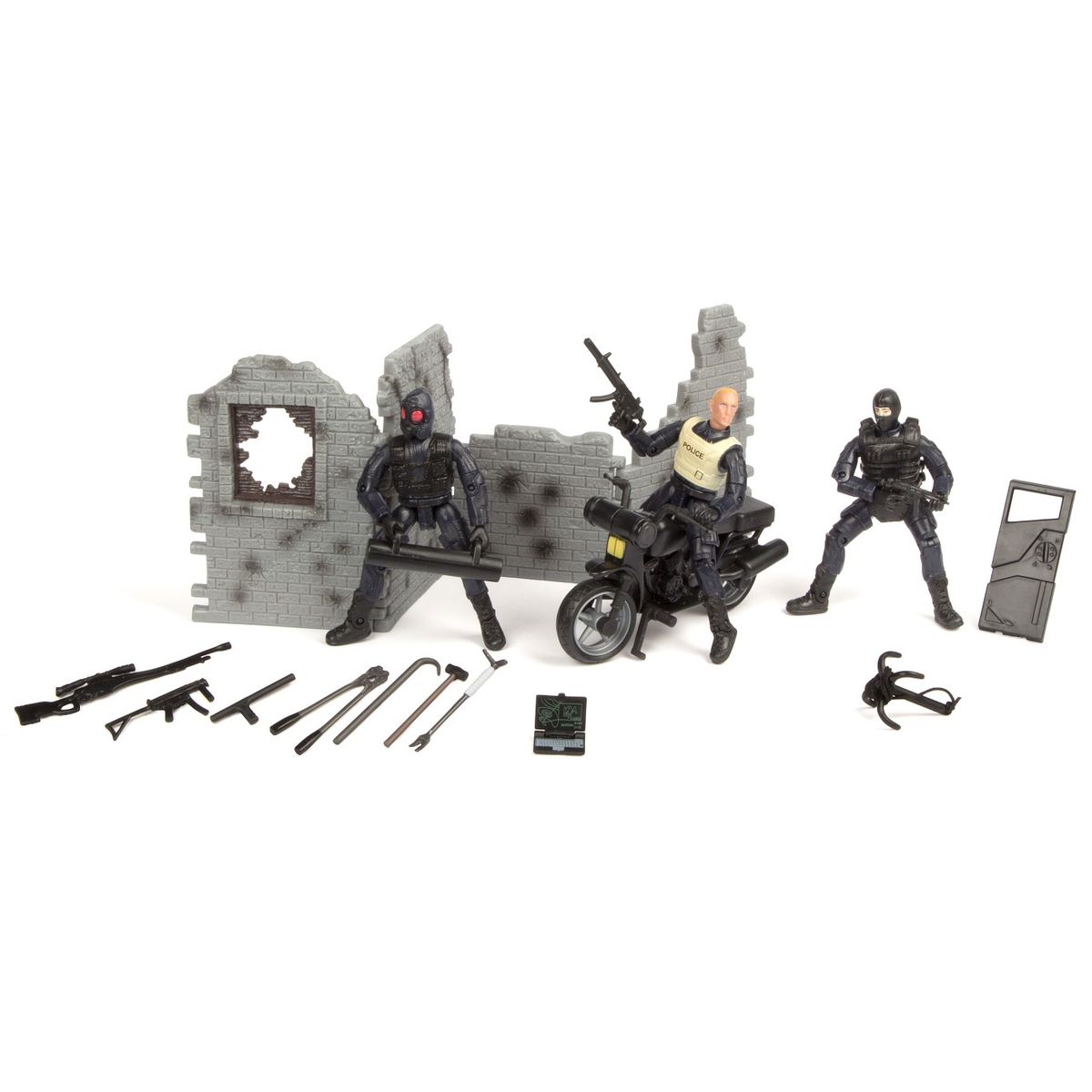 S.W.A.T. Action Figur 3-bigpack Type C 1:18