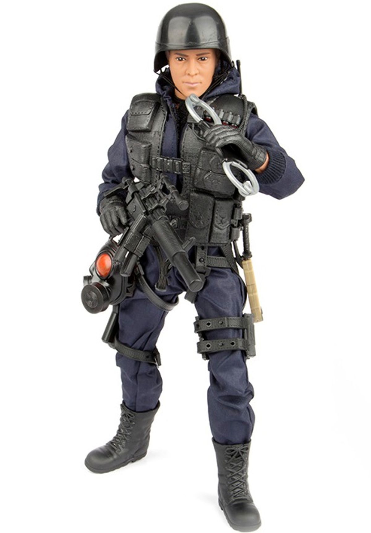 S.W.A.T. Pick-up Man Politi Action Figur 30,5cm