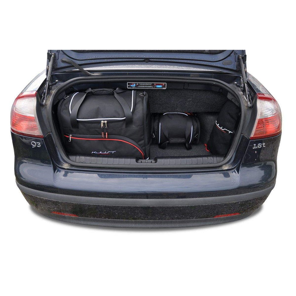 SAAB 9-3 CABRIO 2002-2011 CAR BAGS SET 4 PCS