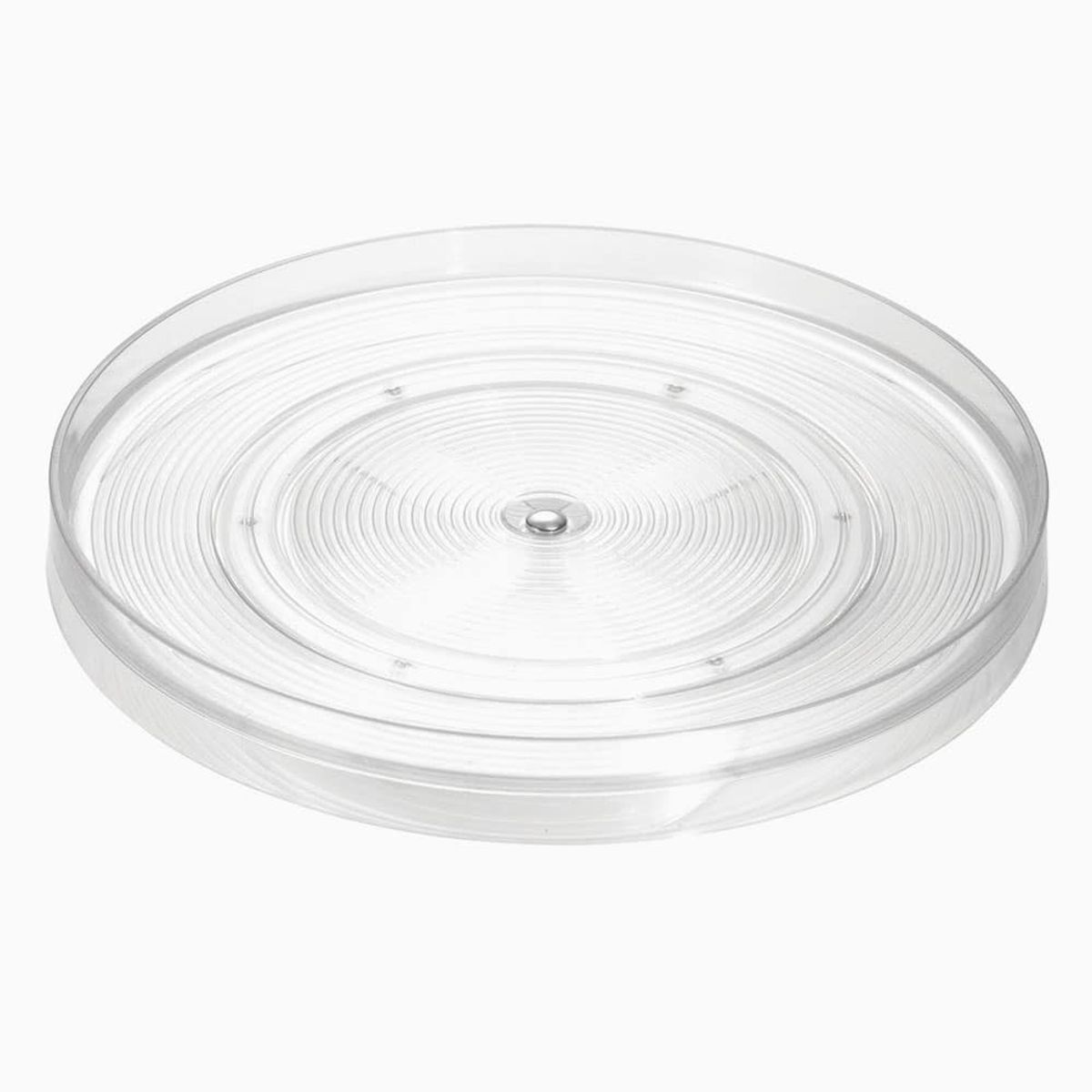 Sabina - Turntable (lav) - Transparent - 28,7cm x 28,7cm x 4,3cm