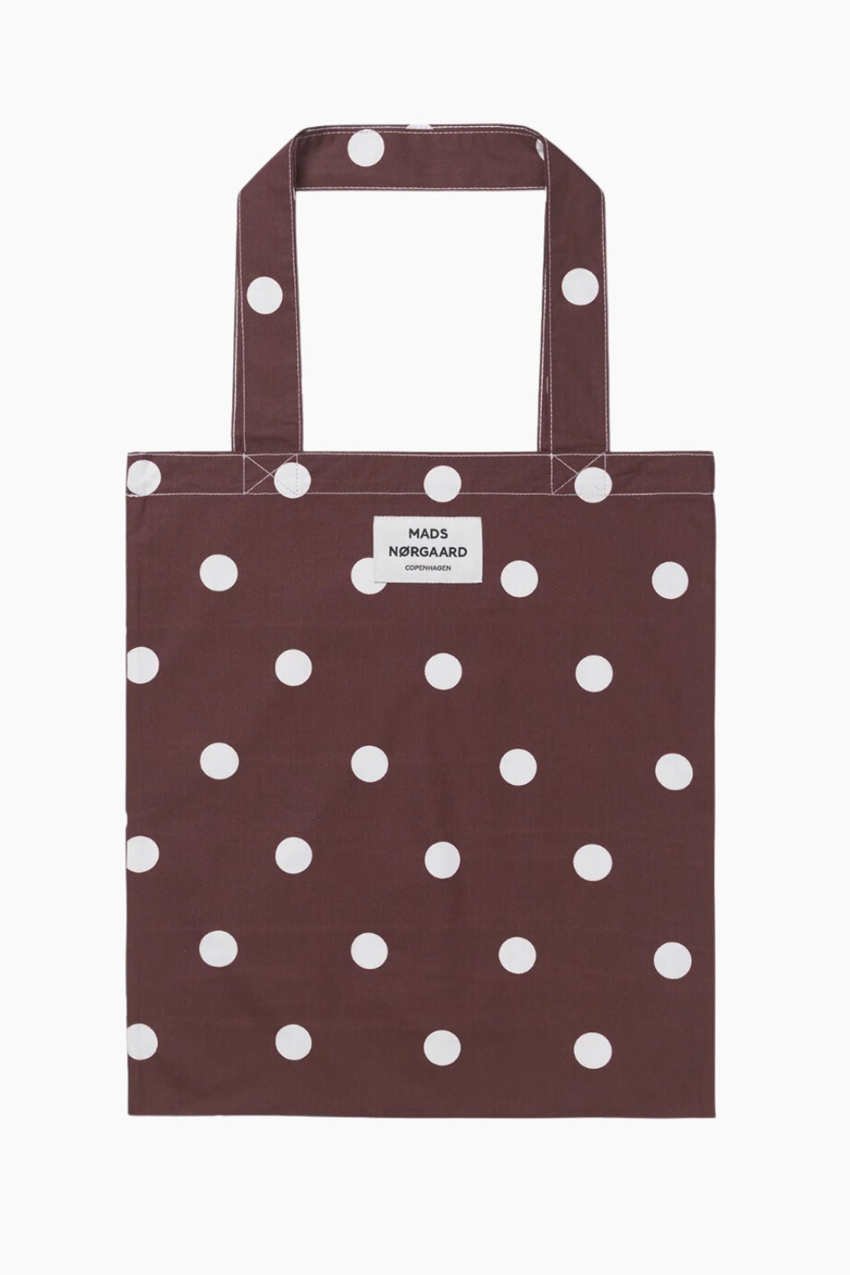 Sacky Atoma Bag - Dot AOP Sassafras/White Alyssum - Mads Nørgaard - Bordeaux One Size