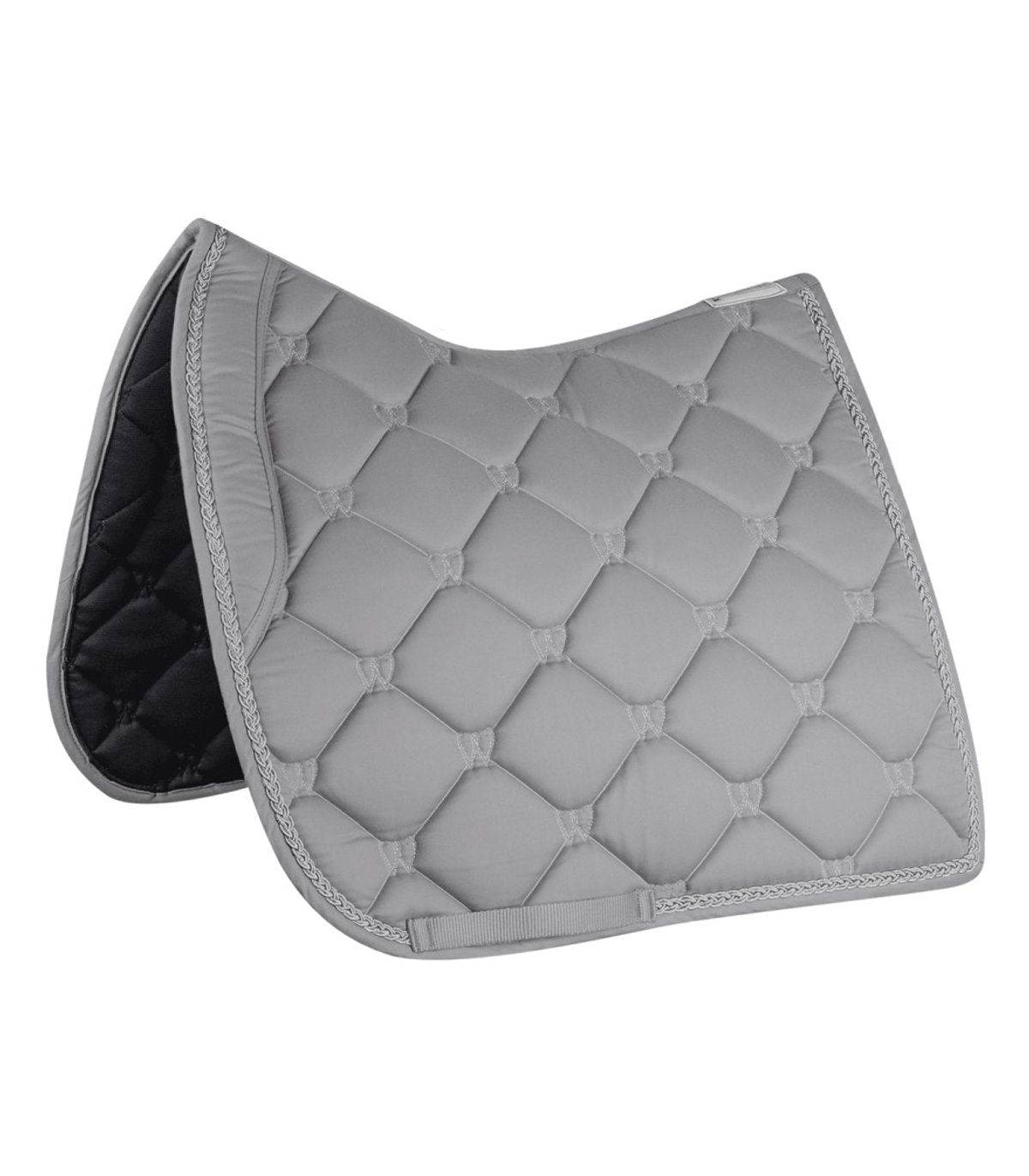 Saddle Pad Valencia, stone grey/silver, AP (Kombineret)