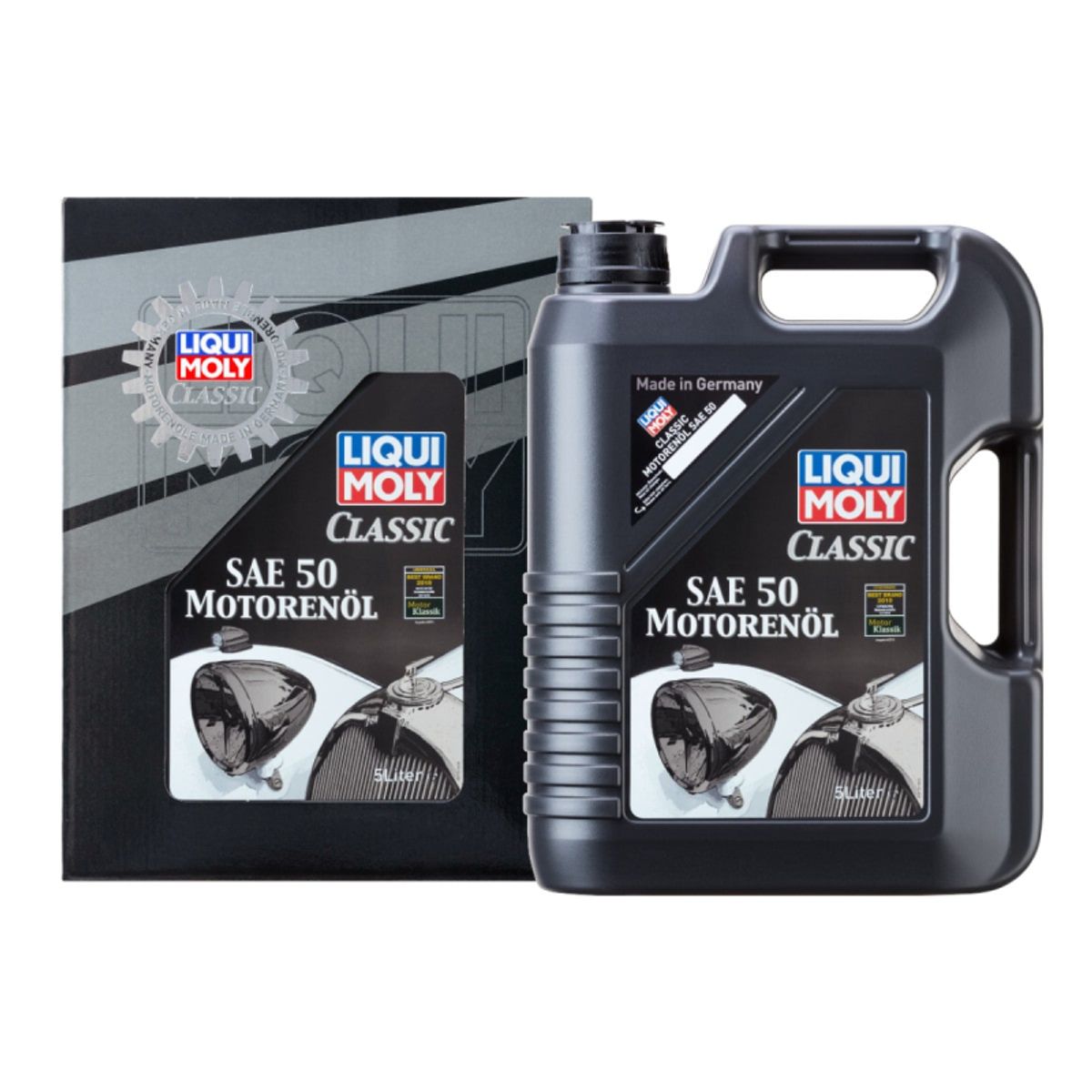 SAE 50 Classic Motorolie fra Liqui Moly i 5l dunk