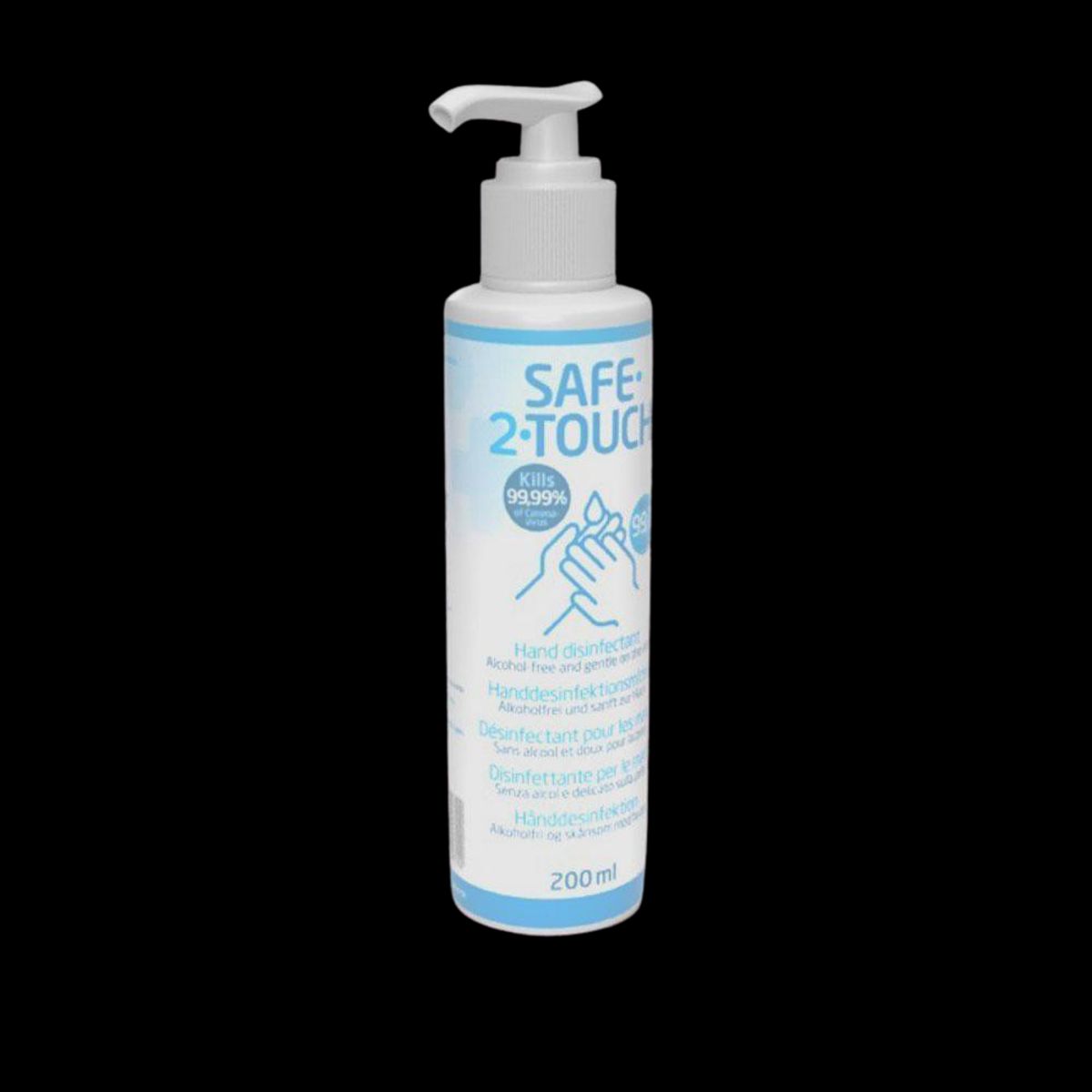 Safe2Touch - Hånddesinfektion - 200 ml