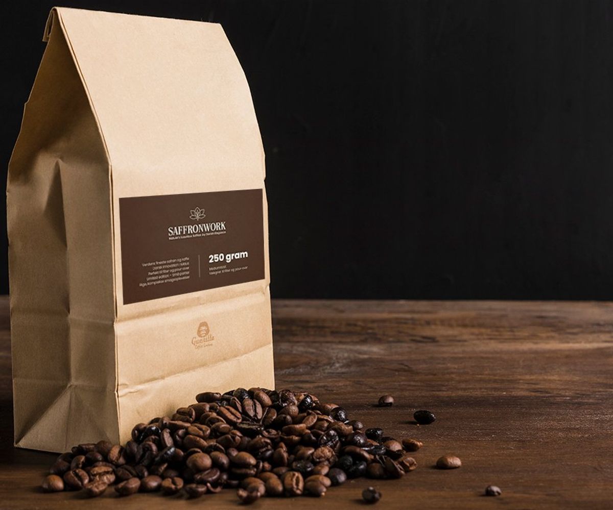 Safran kaffe 250 g En dansk innovation i luksus