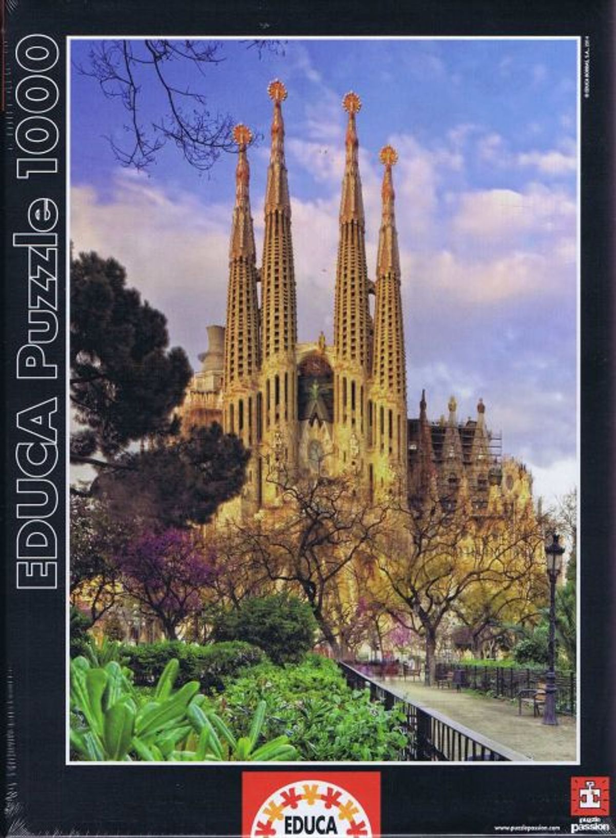 Sagrada Familia - 1000 brikker