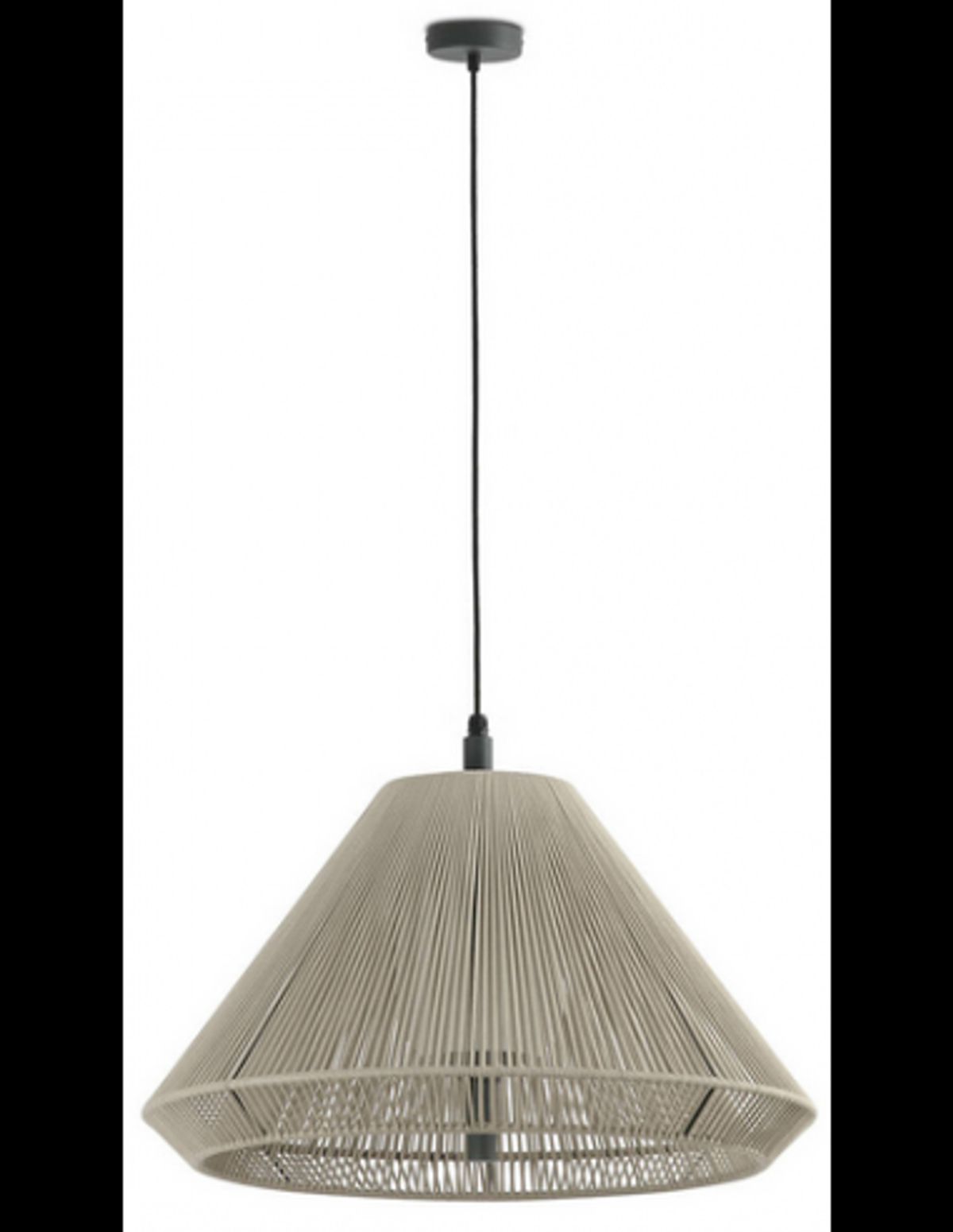 SAIGON Udendørs loftlampe i polyester reb Ø66,5 cm 1 x E27 - Beige