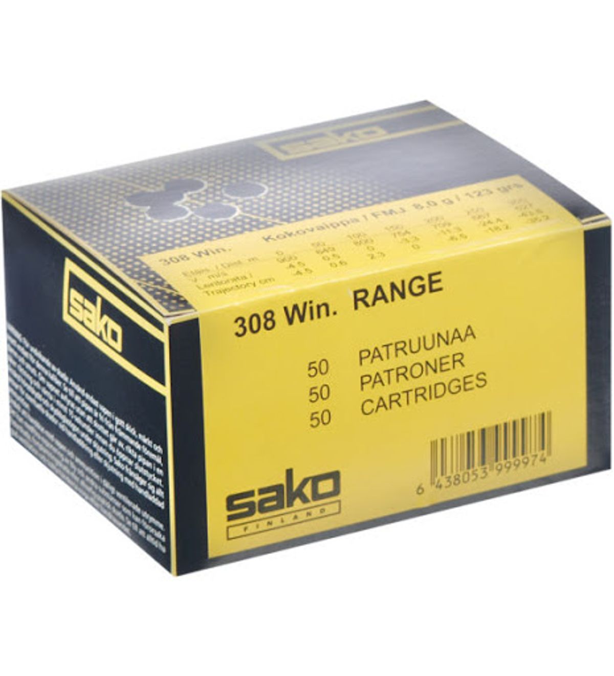 Sako Speedhead FMJ 308 8,0 gram 50 stk