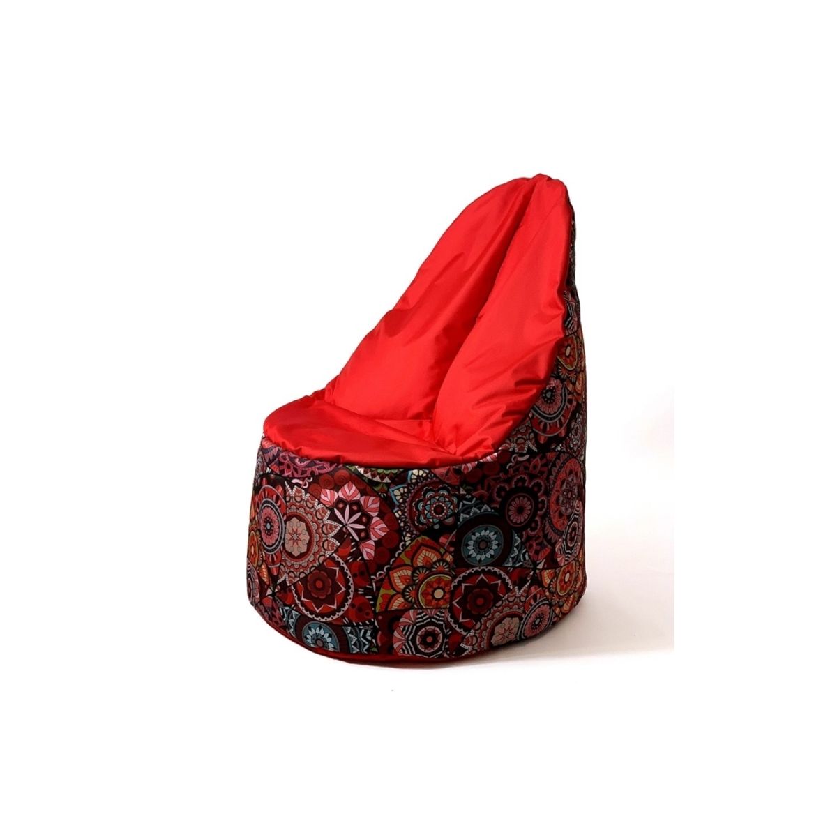 Sako Taske Pouffe Mandala Print-Red Xl 120 X 80 Cm