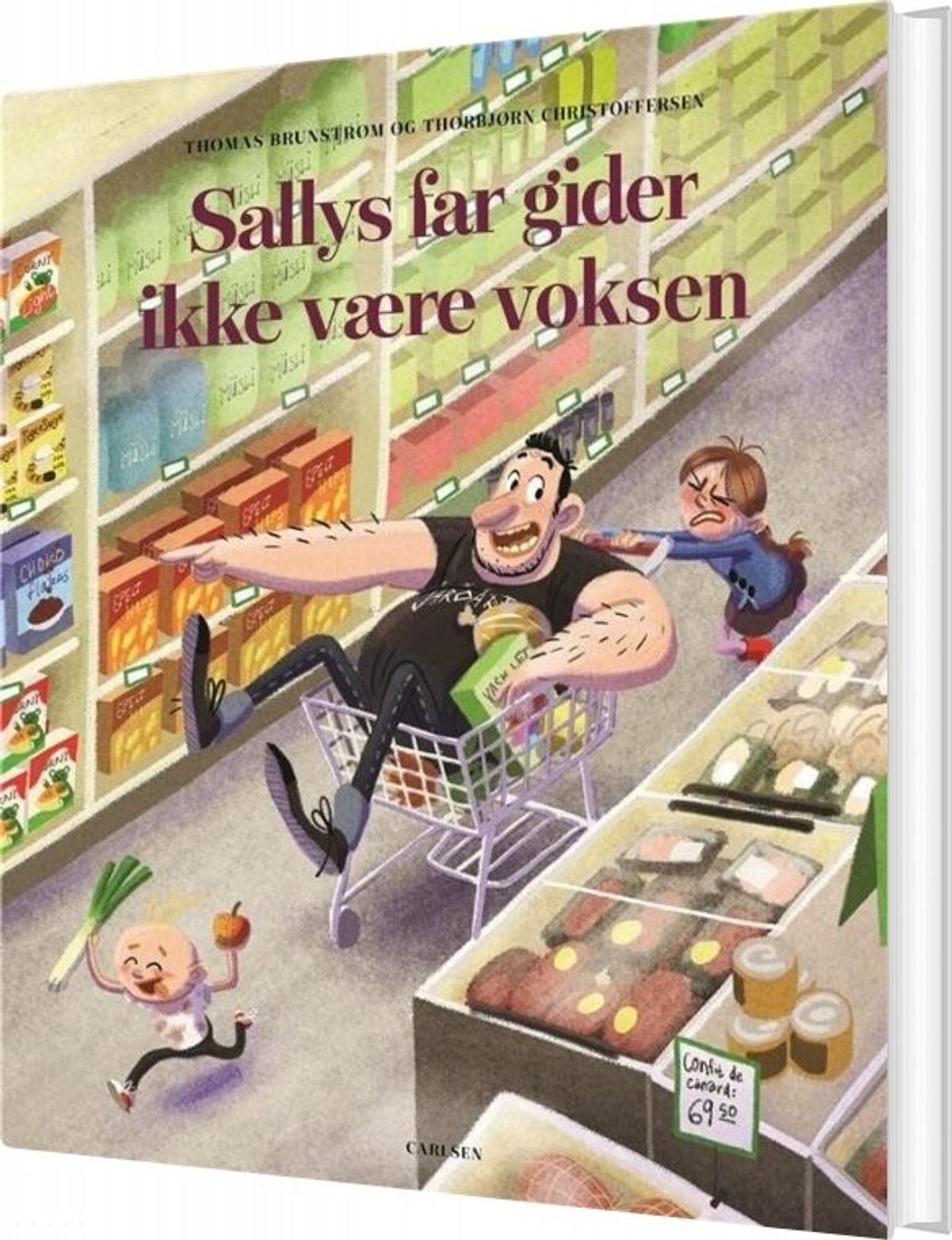 Sallys Far Gider Ikke At Være Voksen - Thomas Brunstrøm - Bog