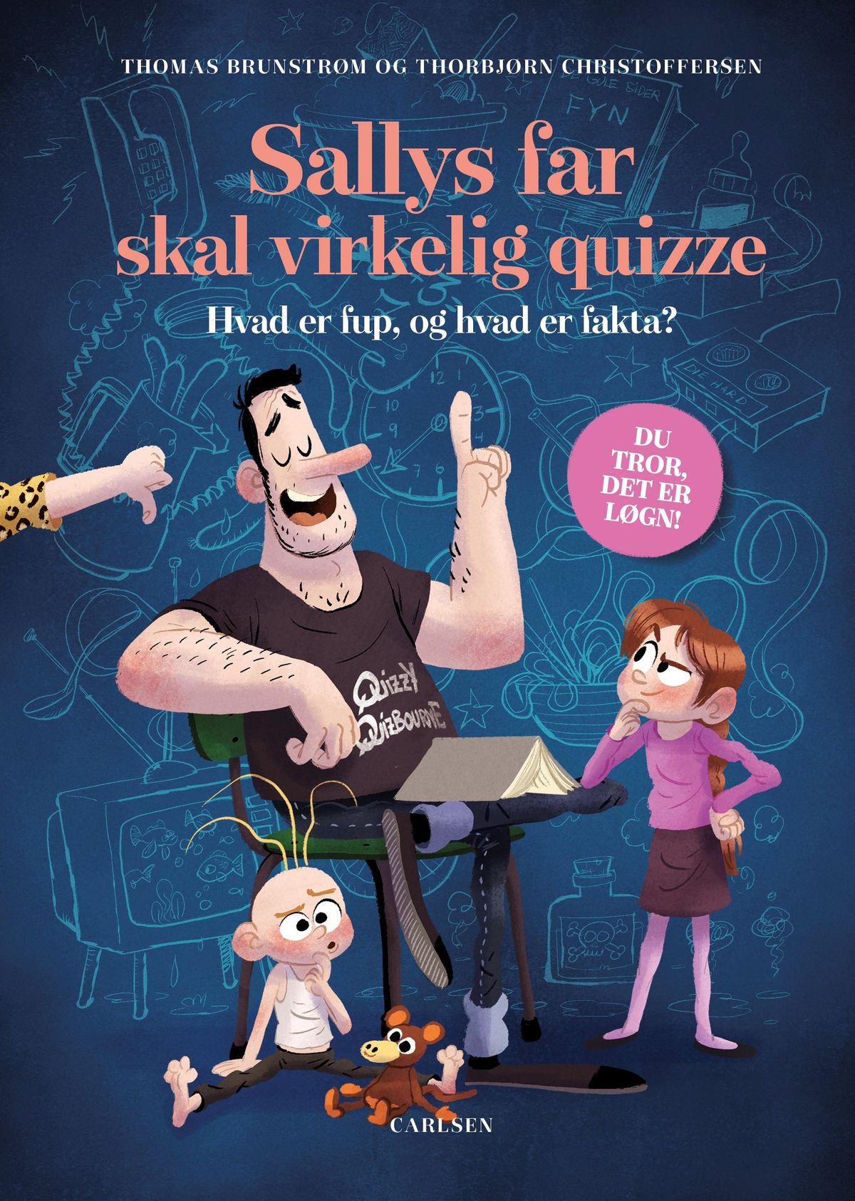 Sallys far skal virkelig quizze