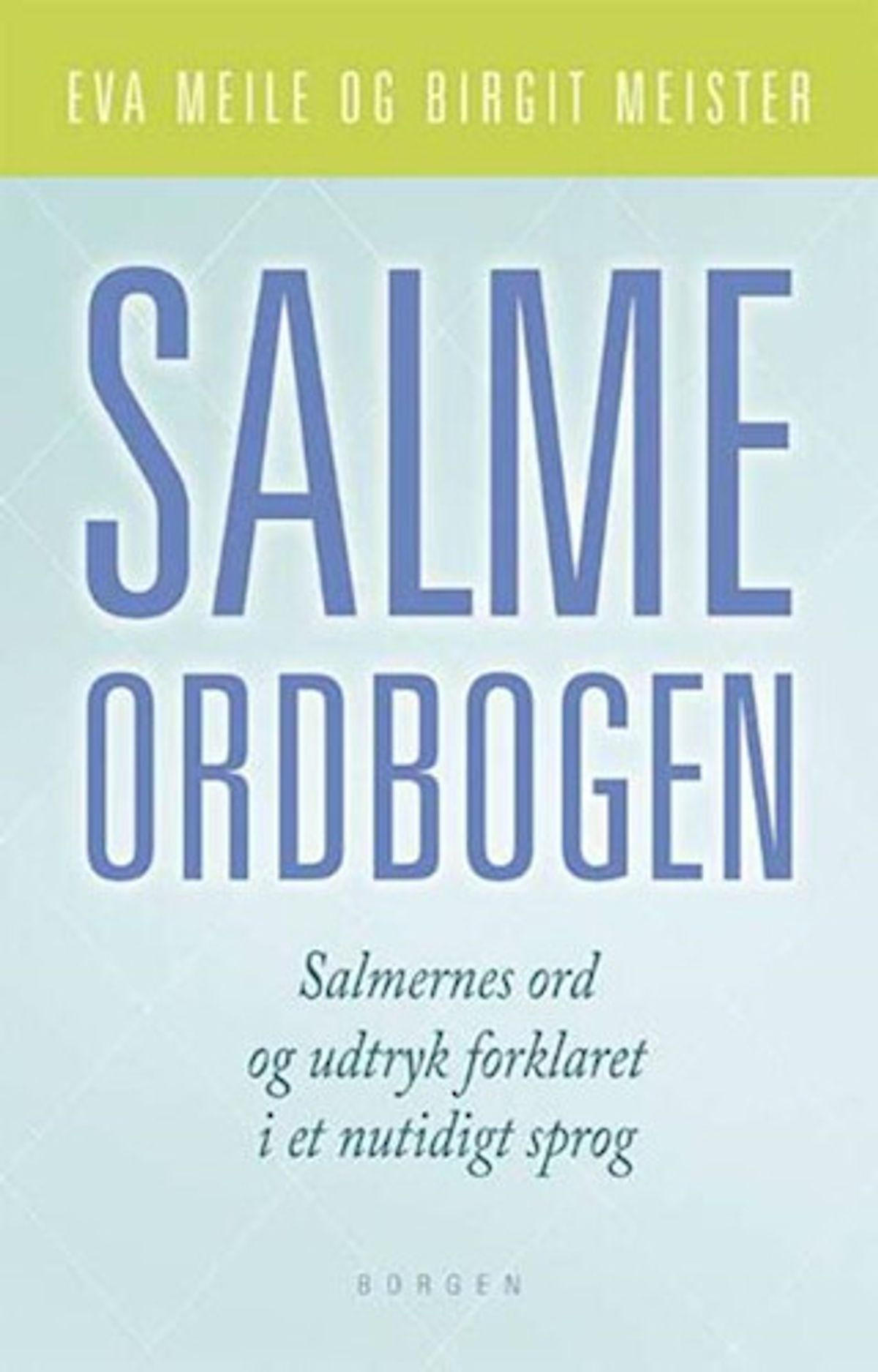 Salmeordbogen - Eva Meile - Bog