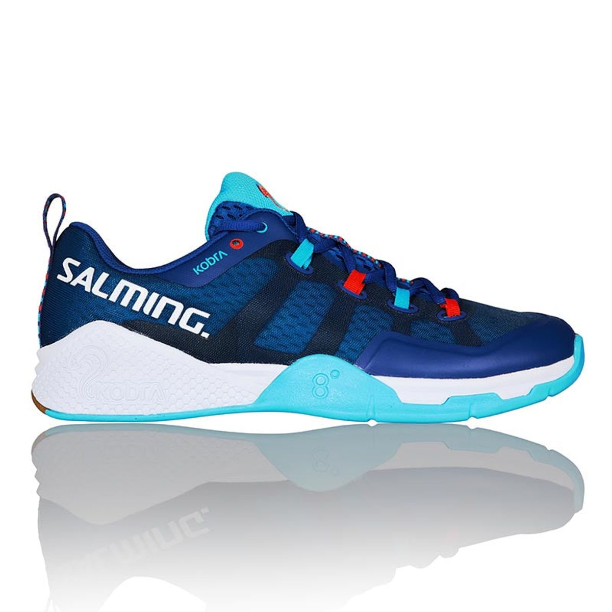 Salming Kobra 2 Squashsko (Blue - Light Blue) - 44