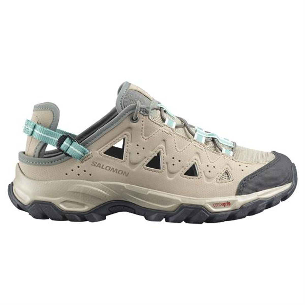 Salomon Alhama Womens, Vintage Kaki / Icy Morn