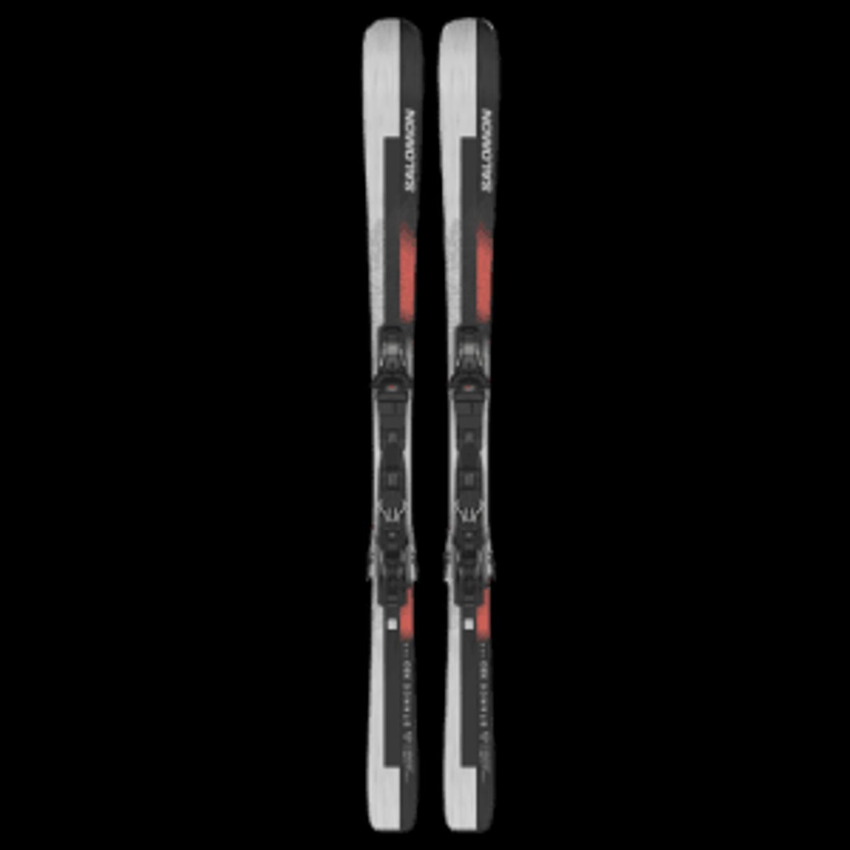 Salomon E Stance X80 Ski Incl. M10 Binding (Farve: Black/coral/a, Størrelse: 169)