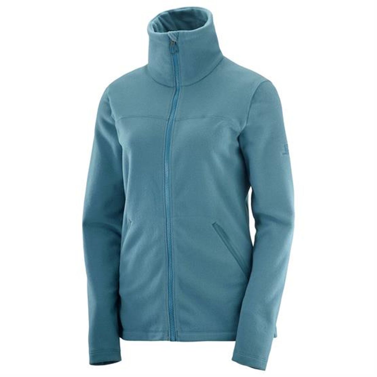 Salomon Essential Cosy Fleece FZ Womens, Mallard Blue