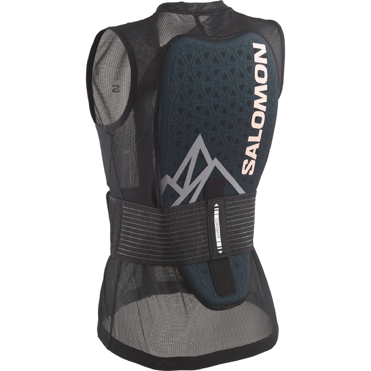 Salomon Flexcell Pro W Vest, rygskjold, dame, sort