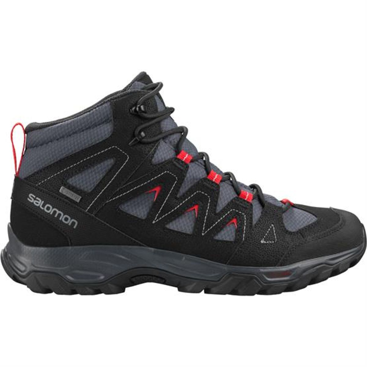 Salomon Lyngen Mid GTX Mens, Ebony / Black