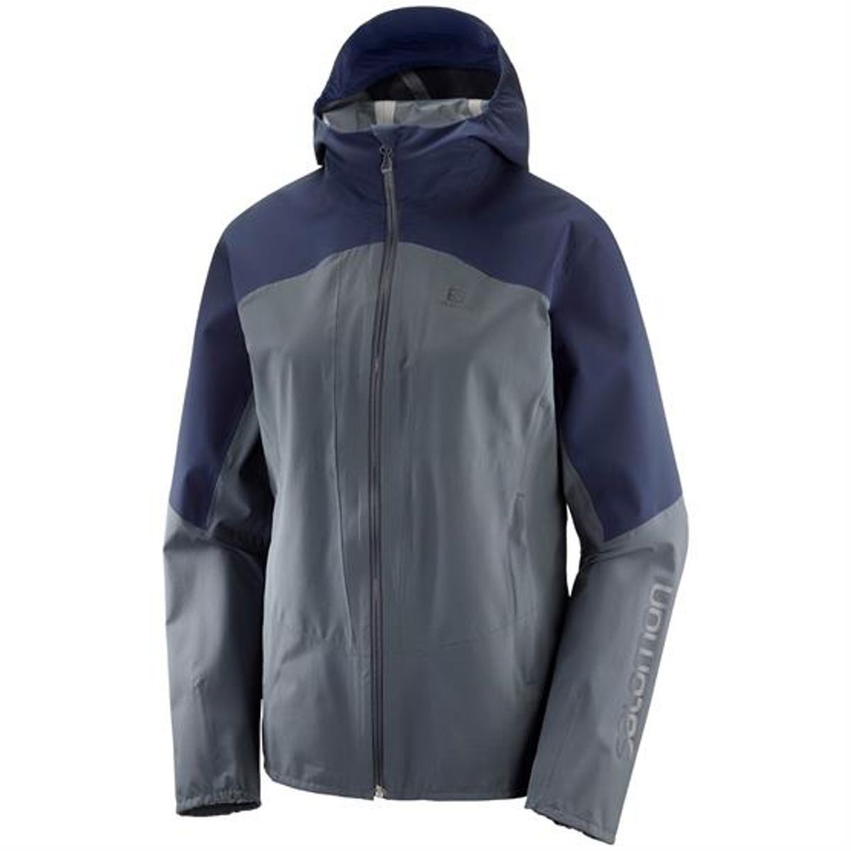 Salomon Outline Jacket Womens, Grey / Blue