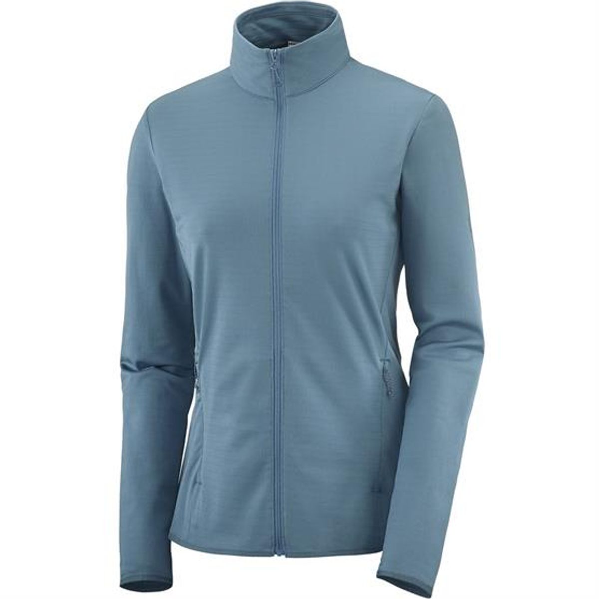 Salomon Outrack Full Zip Mid Womens, Mallard Blue