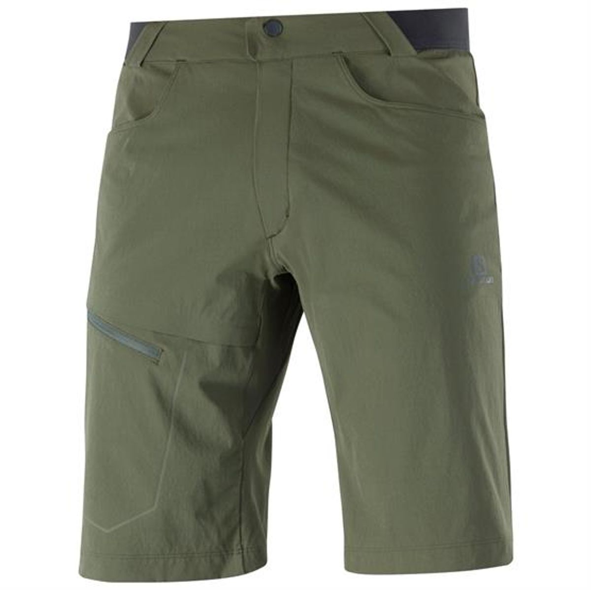 Salomon Wayfarer Shorts Mens, Forest Night