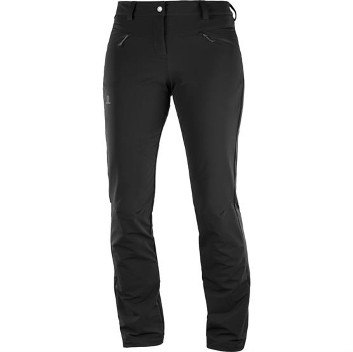 Salomon Wayfarer Straight Warm Pant Womens, Black