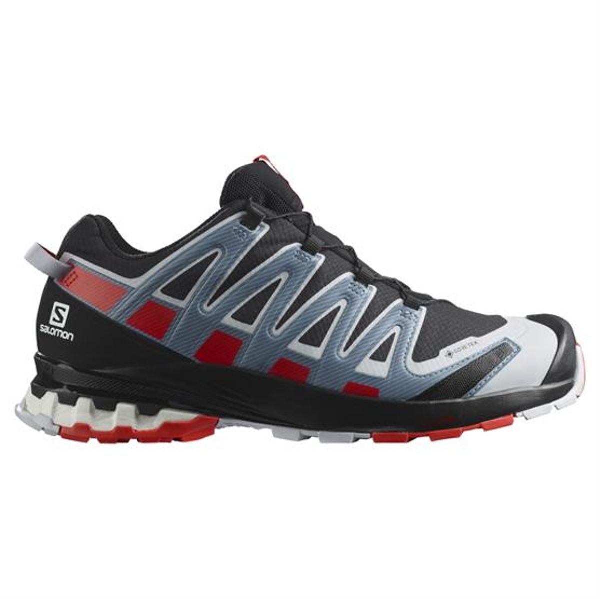 Salomon XA Pro 3D v8 GTX Mens, Black / Fiery Red