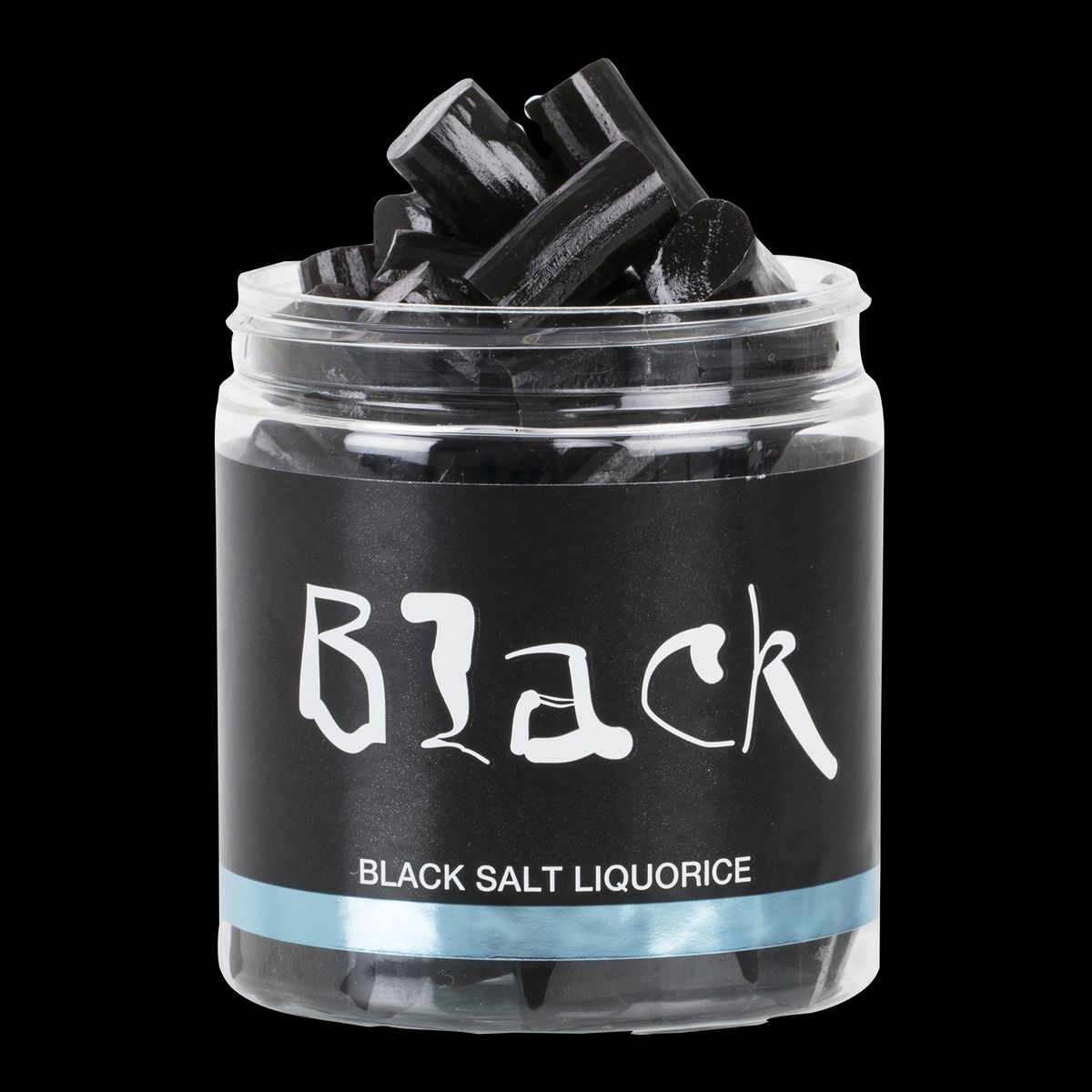 Salt lakrids i dåse 170g, Black liquorice