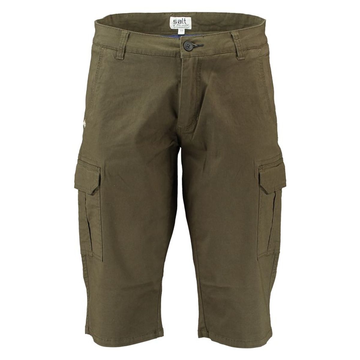 SALT stretch twill cargo capri