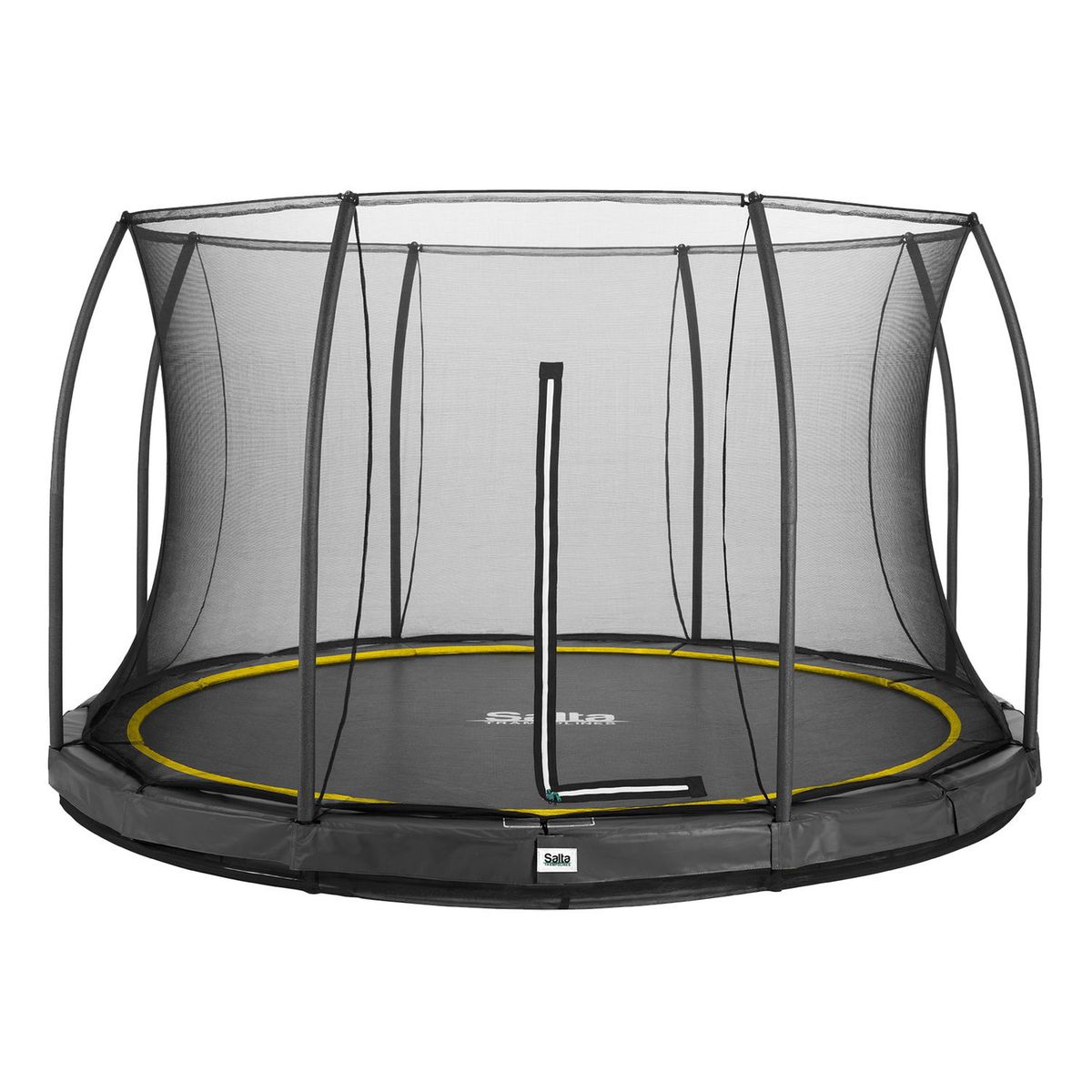 Salta Trampolin Comfort Edition Inground Ø396 cm, sort inkl. sikkerhedsnet