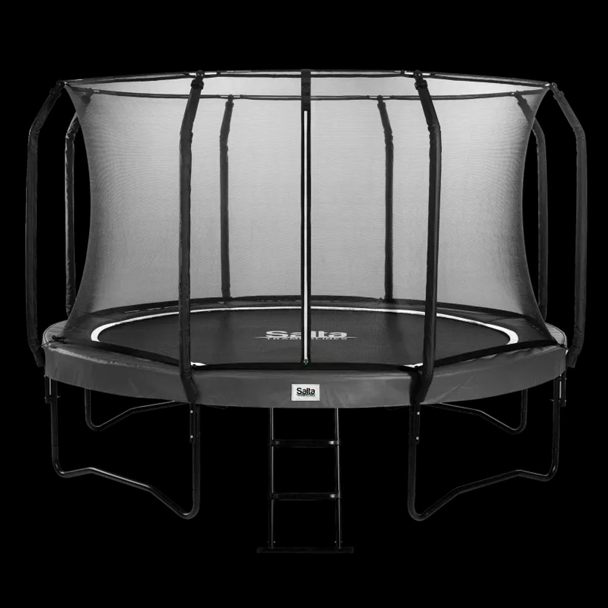 Salta Trampolin First Class Ø427 cm, sort inkl. stige & sikkerhedsnet - 805-567