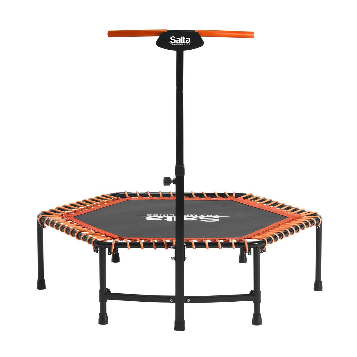 Salta Trampolin Fitness med håndtag, orange