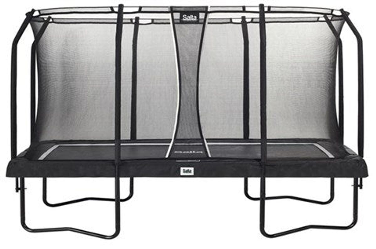 Salta Trampolin Premium Black Edition 396x244 cm, sort